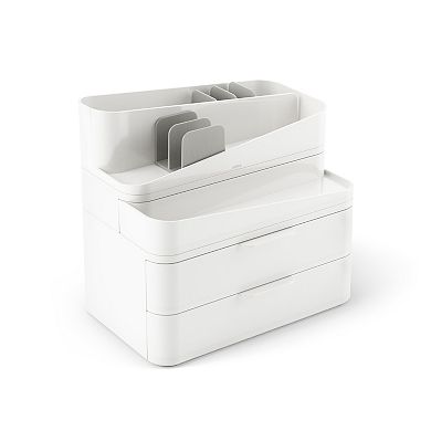 Umbra Glam Tiered Cosmetic Organizer Box