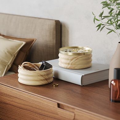 Umbra Tesora Wood Storage Box