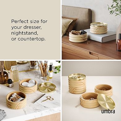 Umbra Tesora Wood Storage Box
