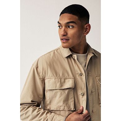 Men's NEXT Double Pocket Poplin Shirt