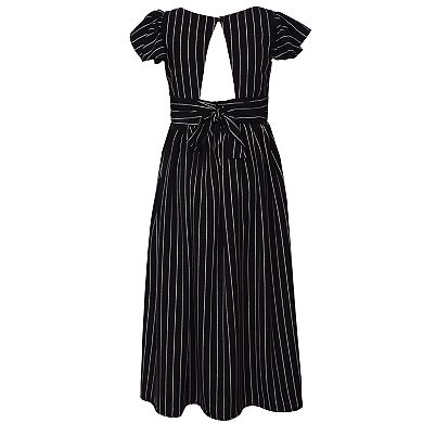 Girls 7-16 Bonnie Jean Dressy Striped Walk Through Dress