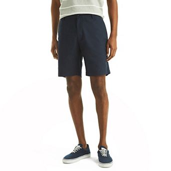 Men's Nautica 8.5-Inch Linen Deck Shorts