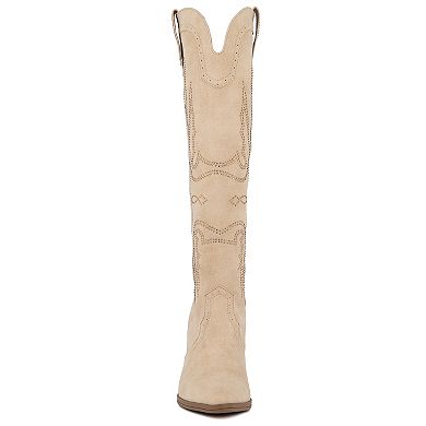 sugar Kammy Women's Rhinestone Tall Western Boots