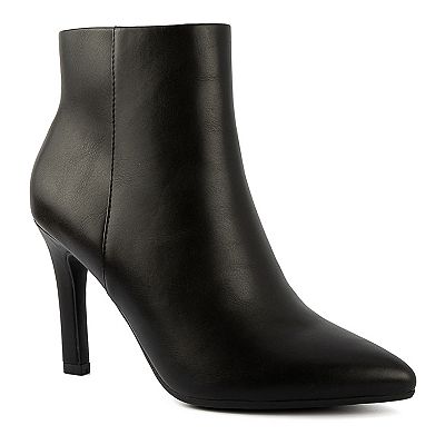 Sugar Women's Vecna Pointed Toe Dress Booties - Black Micro - 12M