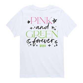 Boys 8-20 Wicked Pink & Green Forever Graphic Tee