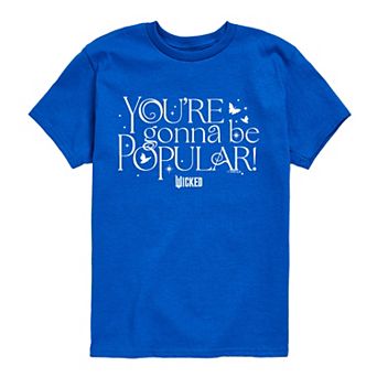 Boys 8-20 Wicked You're Gonna Be Popular Graphic Tee