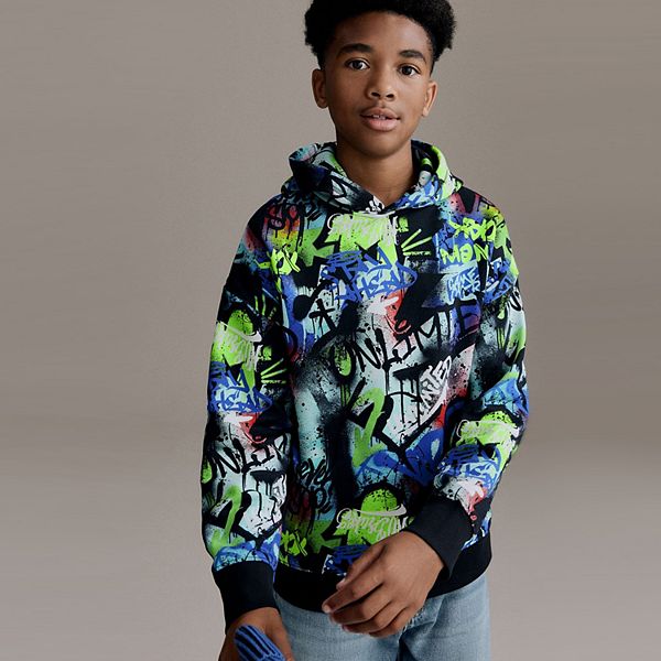 Tシャツ・カットソー LMC GRAFFITI SWEATSHIRT charcoal 0LM23SSW107CRC Surf Graffiti Limited Edition Unisex Charcoal Shirt – Paper