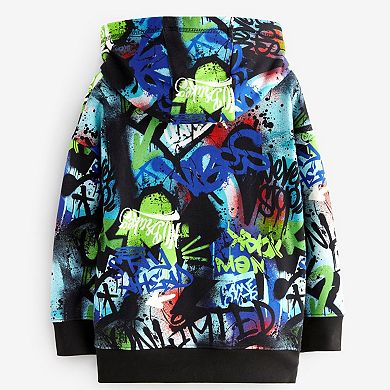 Boys 4-12 NEXT Graffiti Hoodie