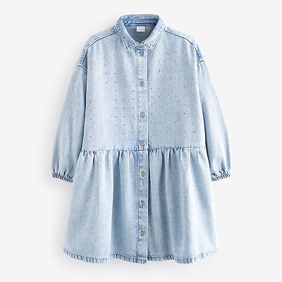 Denim dress next hotsell