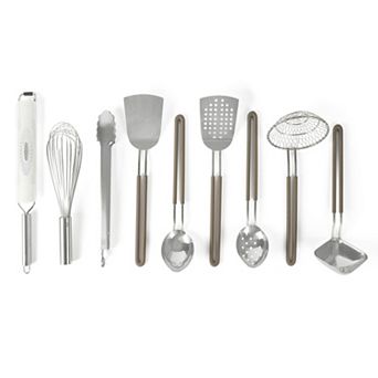 Martha Stewart 9 pc Stainless Steel Prep & Serve Kitchen Tool Set