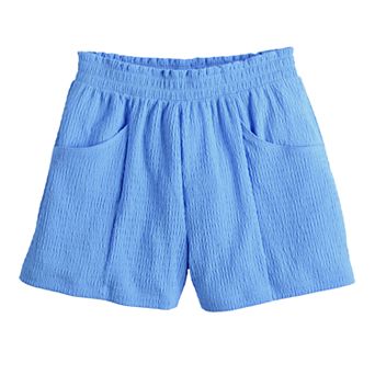Girls 6-20 SO® Pull-On Texture Knit Shorts in Regular & Plus Size