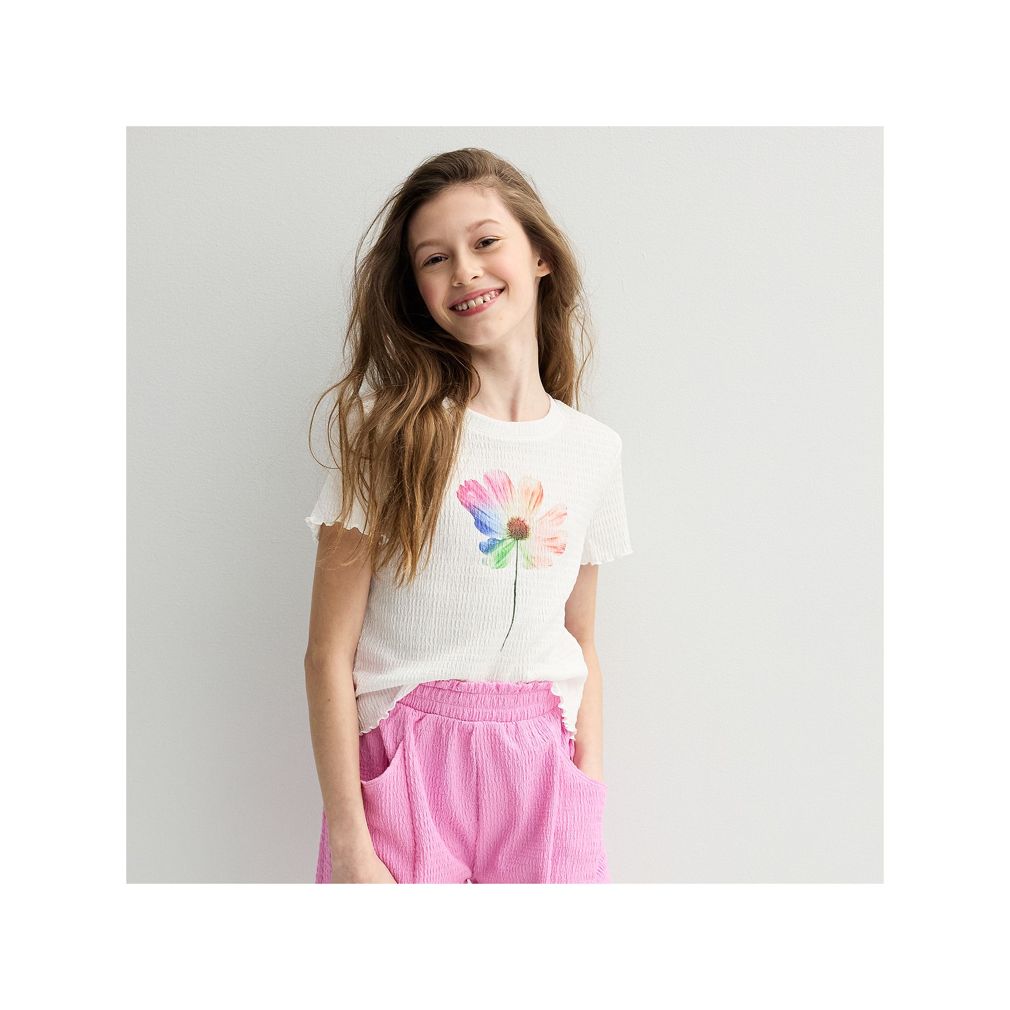 Girls 6-20 SO® Textured Graphic Tee in Regular & Plus Size, Girls, Size: 