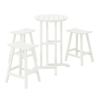 Westintrends 4 pc Outdoor/patio Counter Bistro Set