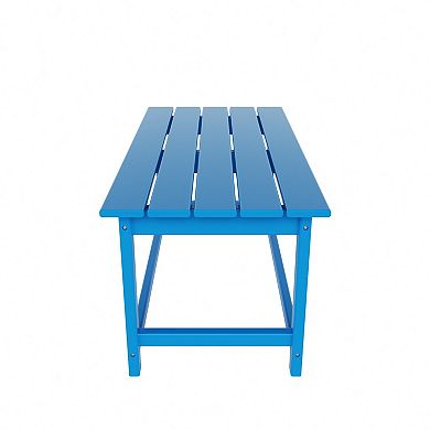 Westintrends 35" Outdoor Adirondack Coffee Table