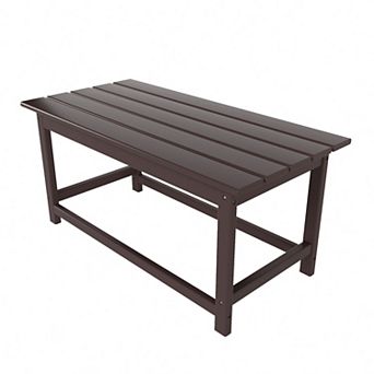 Westintrends 35" Outdoor Adirondack Coffee Table