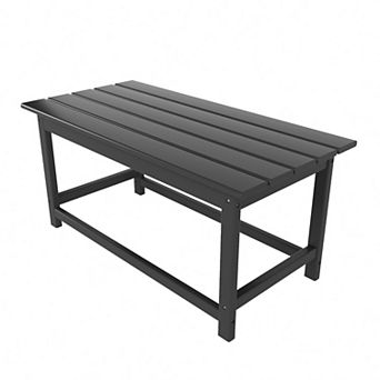 Westintrends 35" Outdoor Adirondack Coffee Table