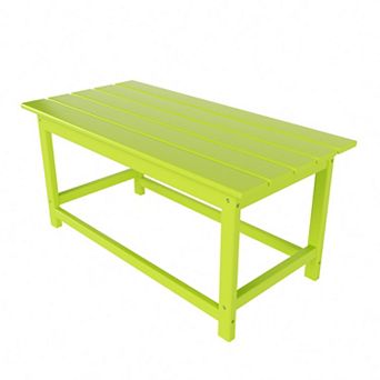 Westintrends 35" Outdoor Adirondack Coffee Table