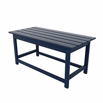 Westintrends 35" Outdoor Adirondack Coffee Table