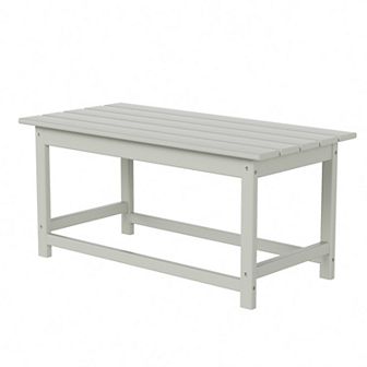 Westintrends 35" Outdoor Adirondack Coffee Table