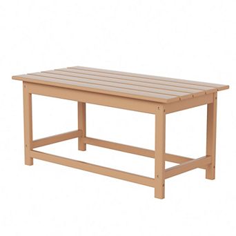 Westintrends 35" Outdoor Adirondack Coffee Table