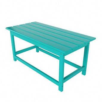 Westintrends 35" Outdoor Adirondack Coffee Table