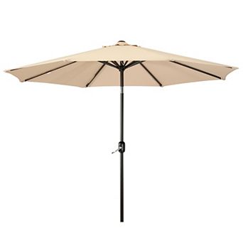 Westintrends 9 ft. Patio Table Umbrella with tilt and crank features