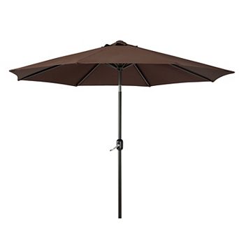 Westintrends 9 ft. Patio Table Umbrella with tilt and crank features