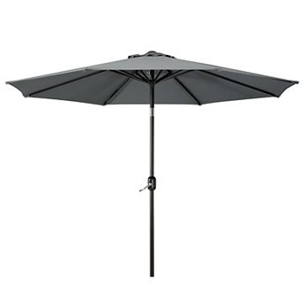 Westintrends 9 ft. Patio Table Umbrella with tilt and crank features