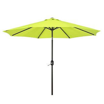 Westintrends 9 ft. Patio Table Umbrella with tilt and crank features