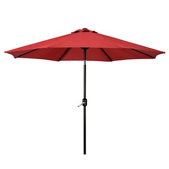 Westintrends 9 ft. Patio Table Umbrella with tilt and crank features