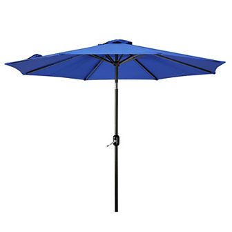 Westintrends 9 ft. Patio Table Umbrella with tilt and crank features