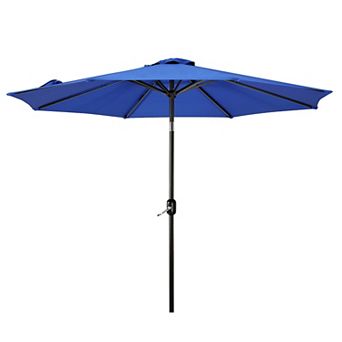 Westintrends 9 ft. Patio Table Umbrella with tilt and crank features