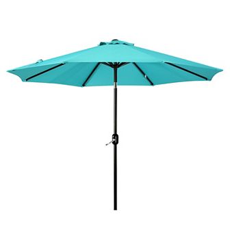 Westintrends 9 ft. Patio Table Umbrella with tilt and crank features