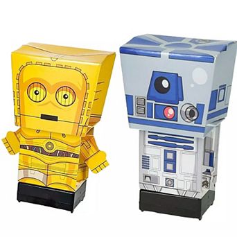 2 pk Pulp Heroes Pull Back - Sw - R2d2 And C3po