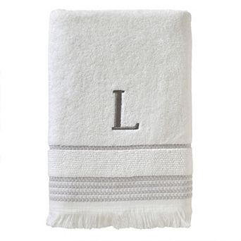 Skl Home By Saturday Knight Ltd Casual Monogram Bath Towel