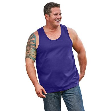KingSize Men's Big & Tall Heavyweight Cotton Tank