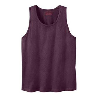 Kingsize Men's Big & Tall Heavyweight Cotton Tank