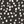 Black Tossed Confetti