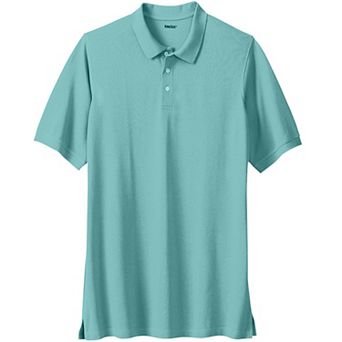 KingSize Men's Big & Tall Longer-Length Shrink-Less Cotton Polo Shirt