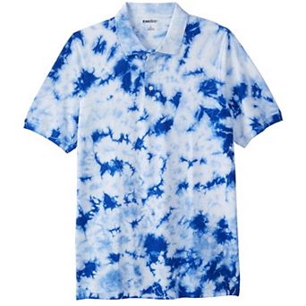 KingSize Men's Big & Tall Longer-Length Shrink-Less Cotton Polo Shirt