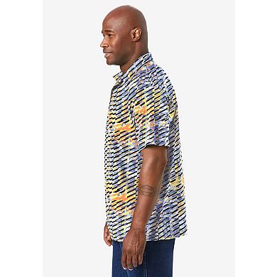 KingSize Men's Big & Tall No Sweat Polo