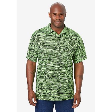 KingSize Men's Big & Tall No Sweat Polo