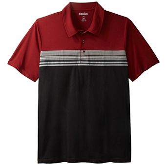 Kingsize Men's Big & Tall No Sweat Polo