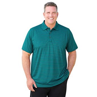 KingSize Men's Big & Tall No Sweat Polo
