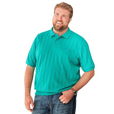 KingSize Men's Big & Tall No Tuck Polo Shirt
