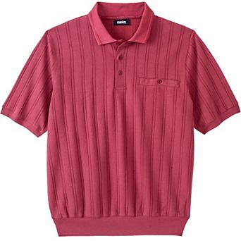 KingSize Men's Big & Tall No Tuck Polo Shirt