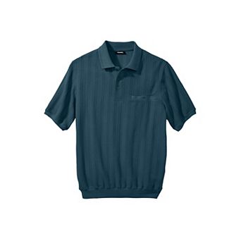 KingSize Men's Big & Tall No Tuck Polo Shirt