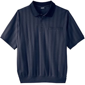 KingSize Men's Big & Tall No Tuck Polo Shirt