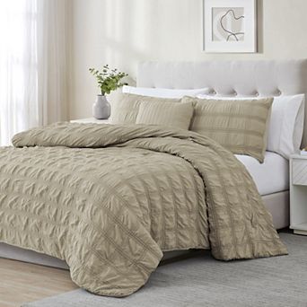 Ramallah Eliza Seersucker Comforter Set - 4 pc