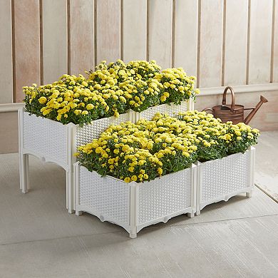Brylanehome Interchangeable Raised Planters — Set Of 4